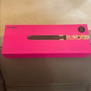 Amika Autopilot 3-in-1 Curling Iron - Pink and Black